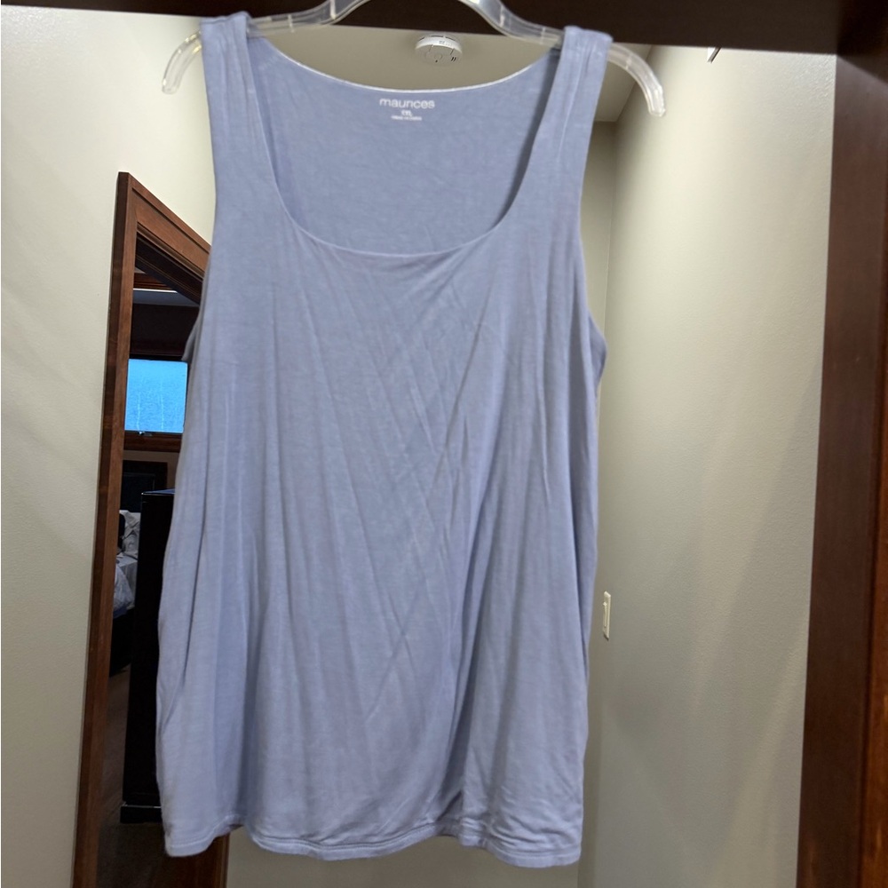 Maurices Soft Blue Women's Tank Top